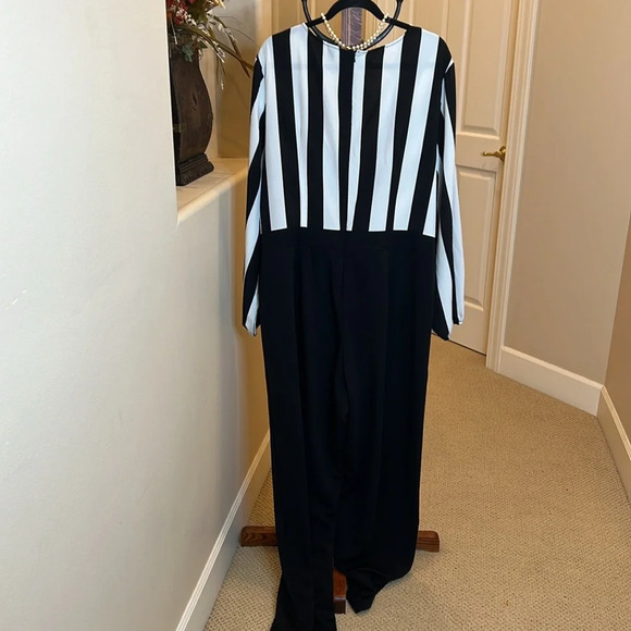 SHEIN Essence Striped Jumpsuit‎ 4X - Picture 9 of 13
